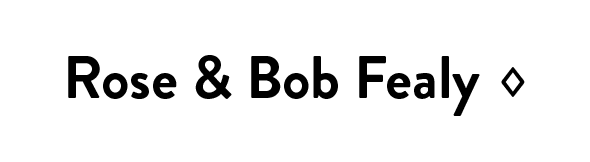 Rose and Bob Fealy
